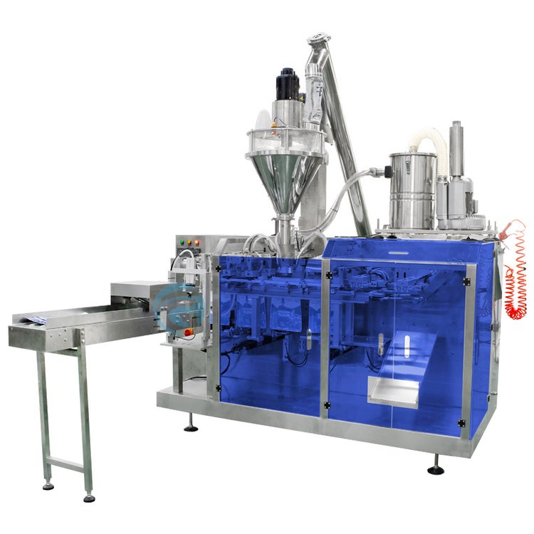 多工位自动上料 预制袋粉末与固体饮料水平给袋式包装机的技术革新与应用